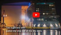 VIDEO: Spectrum of the Seas Leaving Dock