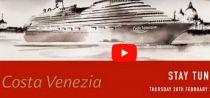 VIDEO: Costa Venezia Delivered at Fincantieri Shipyard in Monfalcone