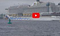 VIDEO: Port of Kiel Welcomes AIDAprima
