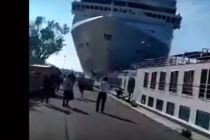 VIDEO: MSC Opera Rams Tourist Boat in Venice