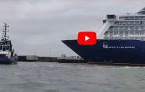 VIDEO: Spirit of Discovery Arrives in Dover Ahead of Naming Ceremony