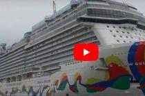 VIDEO: Float Out of Norwegian Encore