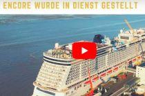 VIDEO: Norwegian Encore Delivered in Bremerhaven
