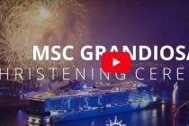 VIDEO: MSC Grandiosa Christened by Sophia Loren