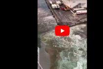 VIDEO: MSC Grandiosa Crashes into Pier in Palermo