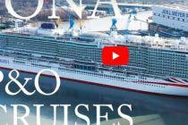VIDEO: P&O Flagship Iona Floated Out at Meyer Werft Shipyard