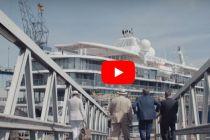 VIDEO: Silversea Cruises top executives take delivery of Silver Origin