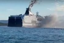 VIDEO: Fire erupts on Cruise Bonaria ferry