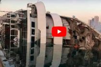 VIDEO: Orient Queen cruise ship sinks after blast in Beirut