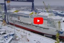VIDEO: Costa Cruises' newest ship Costa Toscana launched at Meyer Turku Finland