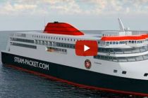 VIDEO: Isle of Man Steam Packet Co's new ferry MANXMAN powered by ‘World's Most Efficient Diesel Engine’