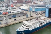 VIDEO: Helsinki Shipyard floats out Swan Hellenic’s first expedition cruise ship SH Minerva