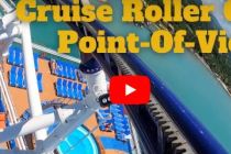 VIDEO: CCL-Carnival Cruise Line celebrates National Roller Coaster Day with Mardi Gras ship's BOLT