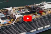 VIDEO: Royal Caribbean's Wonder of the Seas (world's ever-largest cruise ship) completes sea trials