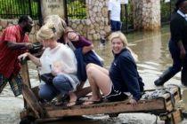 Handcarts 'Rescue' Cruise Ship Passengers in Falmouth