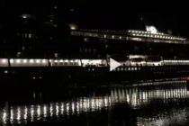 Viking Star Clips Railroad Bridge: VIDEO