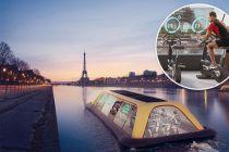 Futuristic Cruise Moves Through Paris by Making Passengers Pedal