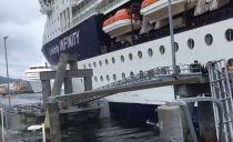 Celebrity Infinity Destroys Berth in Ketchikan: VIDEO