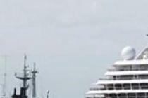 Cruise-Ship Crash Captured in Timaru: VIDEO