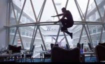 Freerunning Champion Gives Unique Harmony of the Seas Tour: VIDEO
