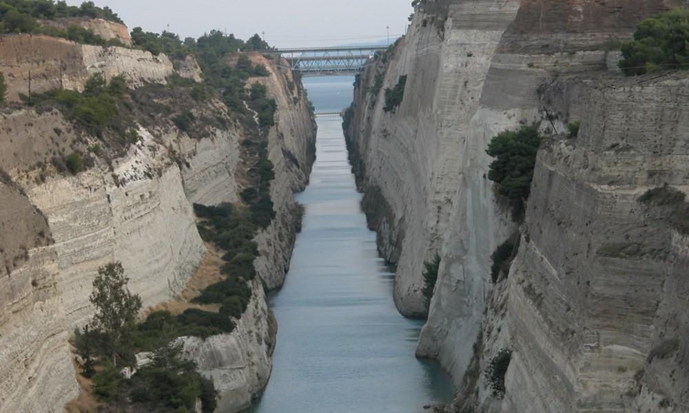 Port of Corinth Canal (Greece)