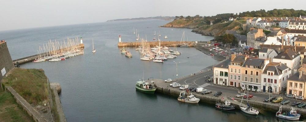 (Belle-Ile-en-Mer) Le Palais cruise port terminal