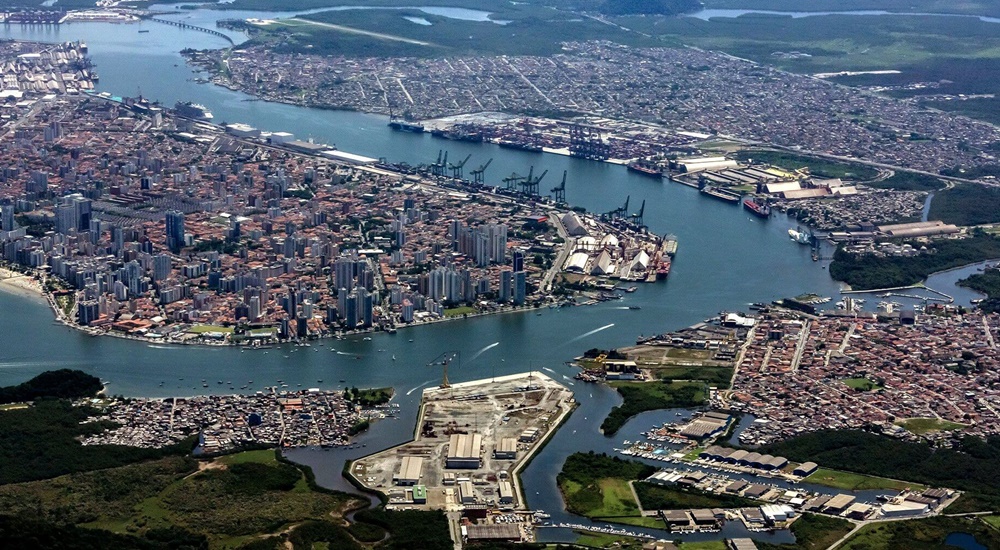 Port of Santos (Sao Paulo, Brazil)