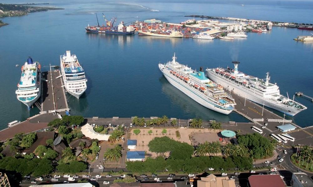 Port Papeete (Tahiti) cruise ship terminal