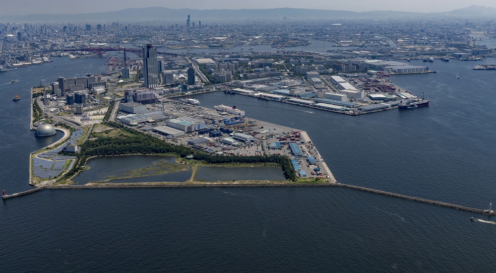 Port Osaka cruise and ferry terminals