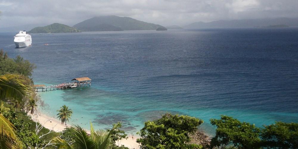 Doini Island PNG cruise port