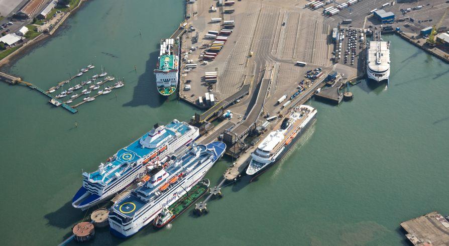 Portsmouth cruiseferry terminal