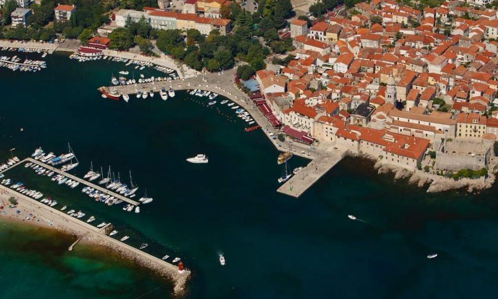 Krk Island Croatia port photo Krk Island Croatia port photo