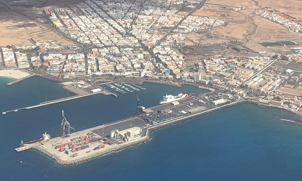 Port of Puerto del Rosario (Fuerteventura, Canary Islands)