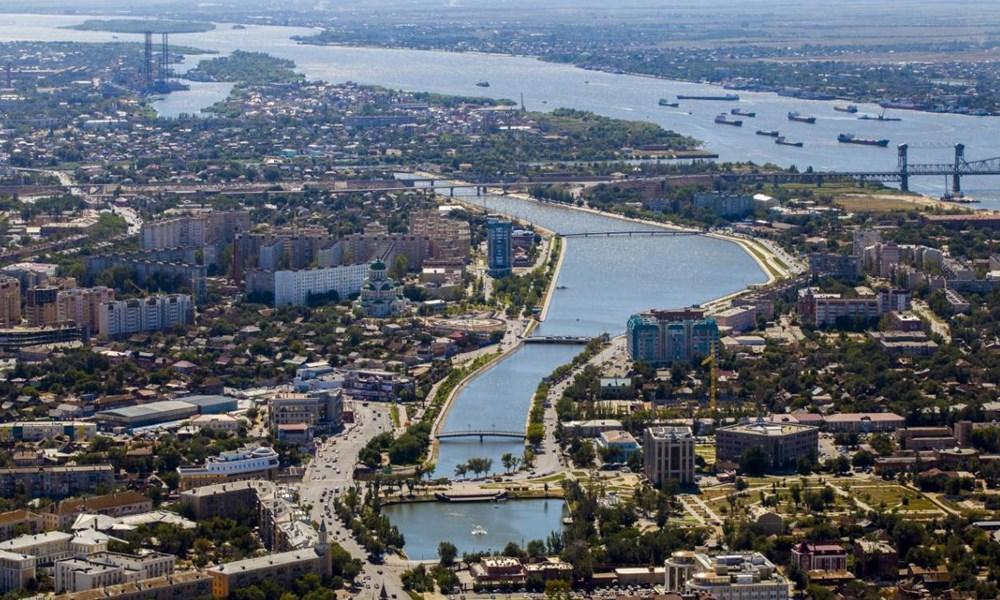 Astrakhan (Russia) river cruise port