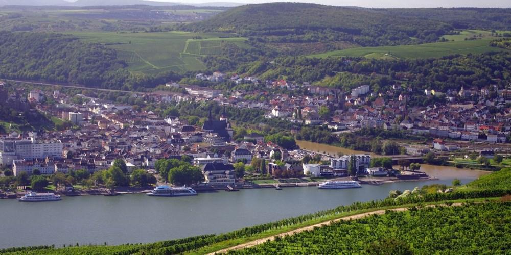 Rudesheim am Rhein (Germany) river cruise port