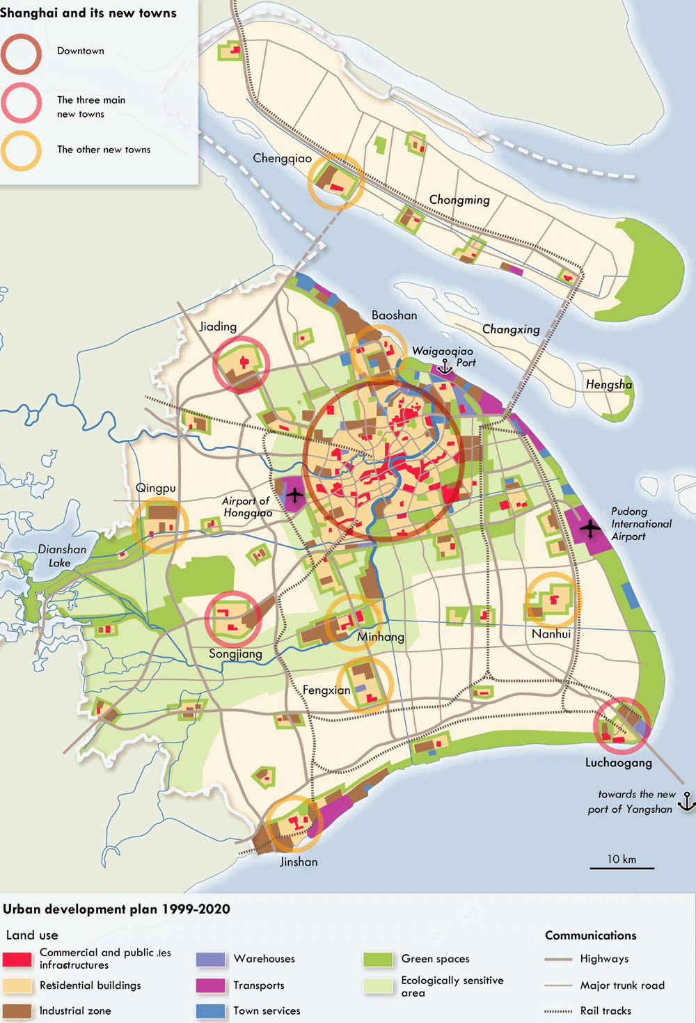 shanghai international airport terminal map