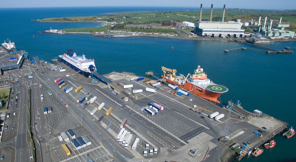 Larne ferry port terminal
