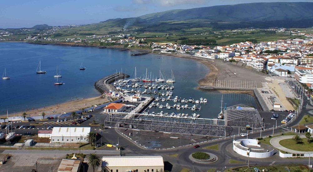Praia da Vitoria (Terceira Island, Azores) cruise port