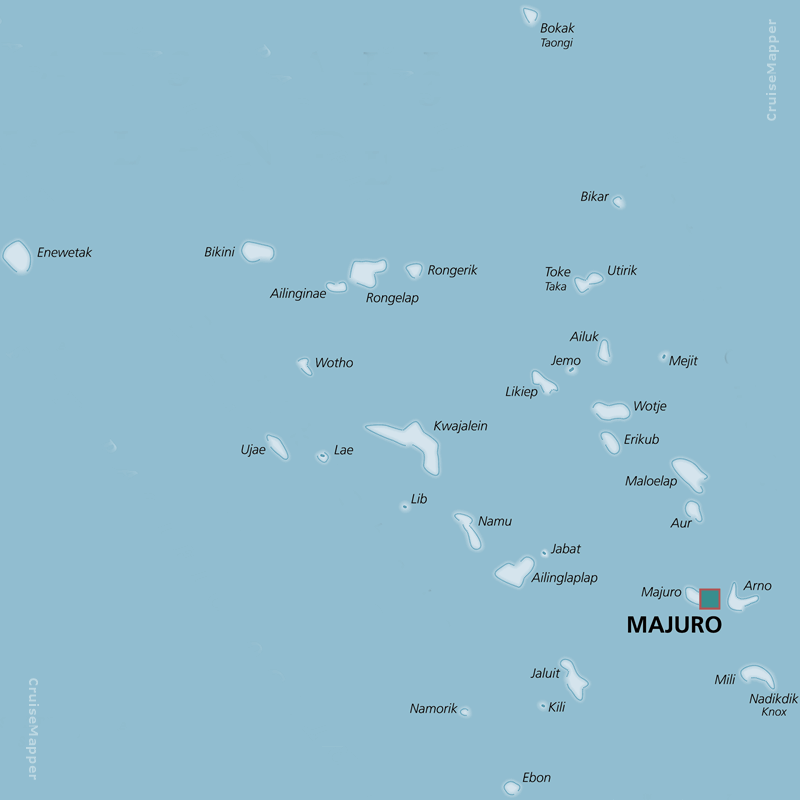Marshall Islands map