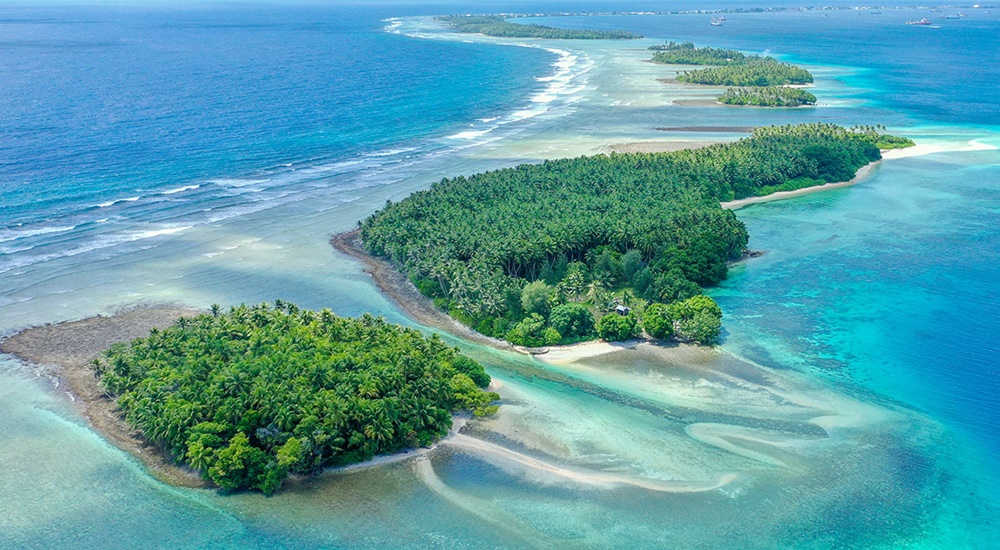 Marshall Islands atoll