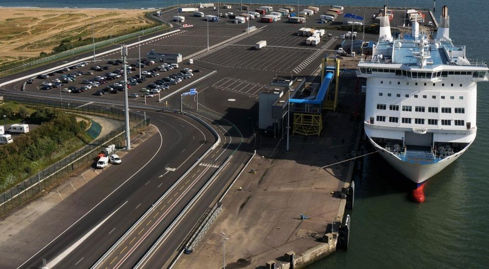 Caen-Ouistreham port cruiseferry terminal