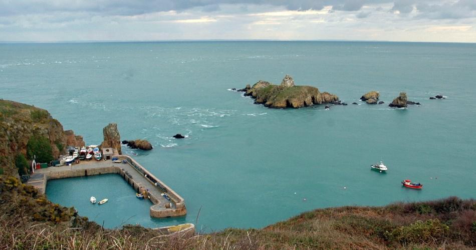 Sark (Channel Islands) cruise port Creux Harbour