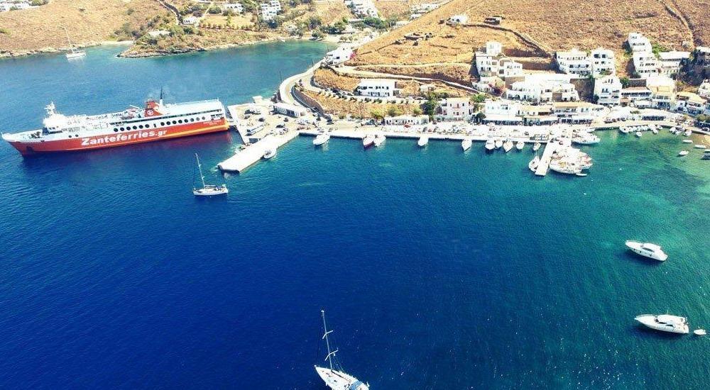 Kythnos Island cruise port