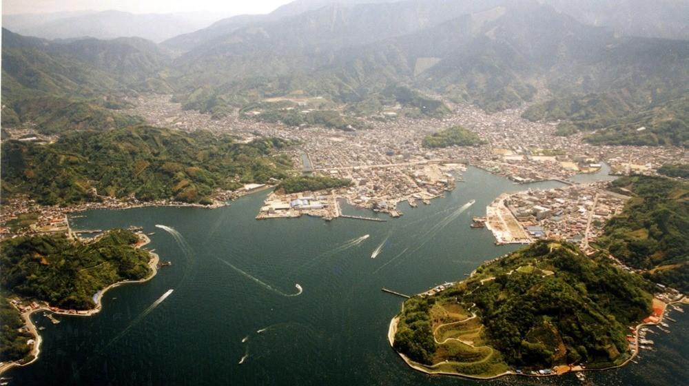 Port Uwajima (Ehime Japan, Shikoku Island)