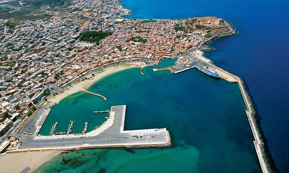 Rethymno port photo