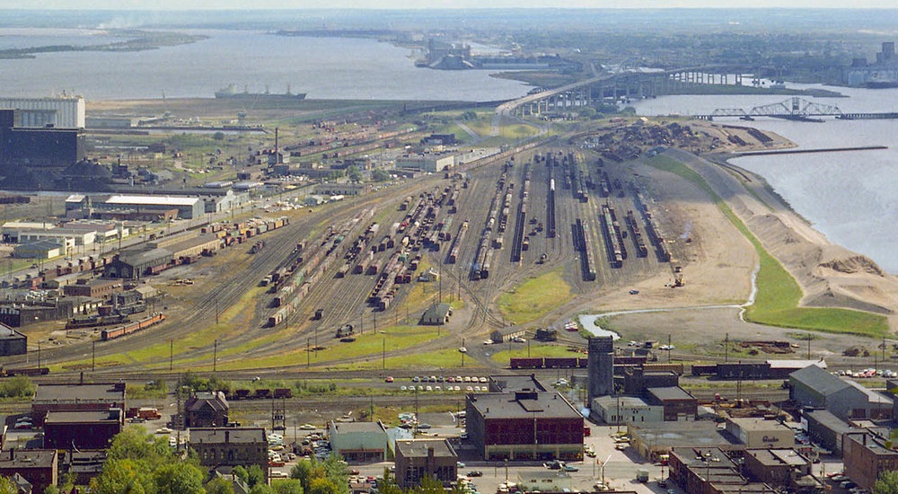 Port of Duluth MN (Minnesota USA)