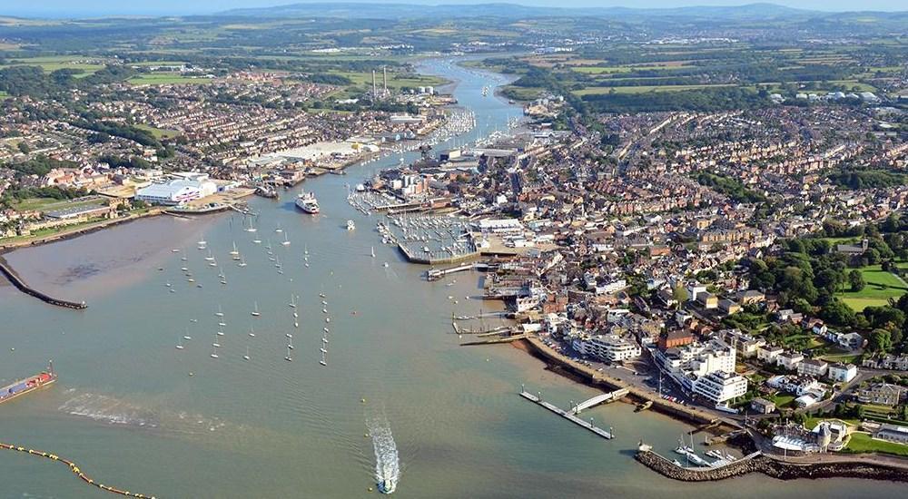 Isle of Wight (England) Cowes cruise port