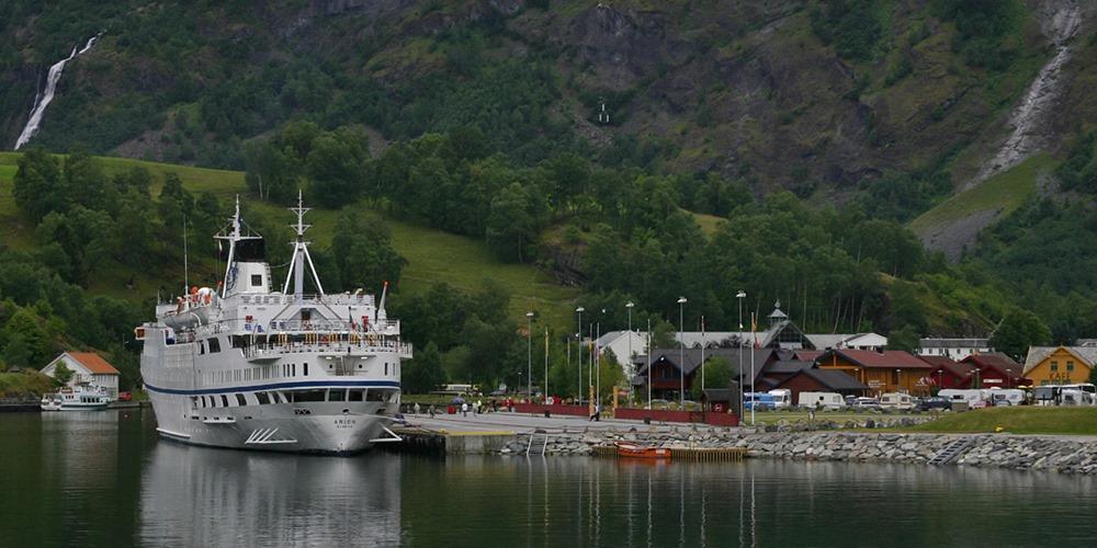 Flam (Norway) cruise ship terminal