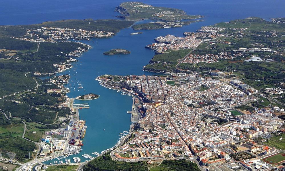 Port Mahon (Menorca Island, Spain) cruise port