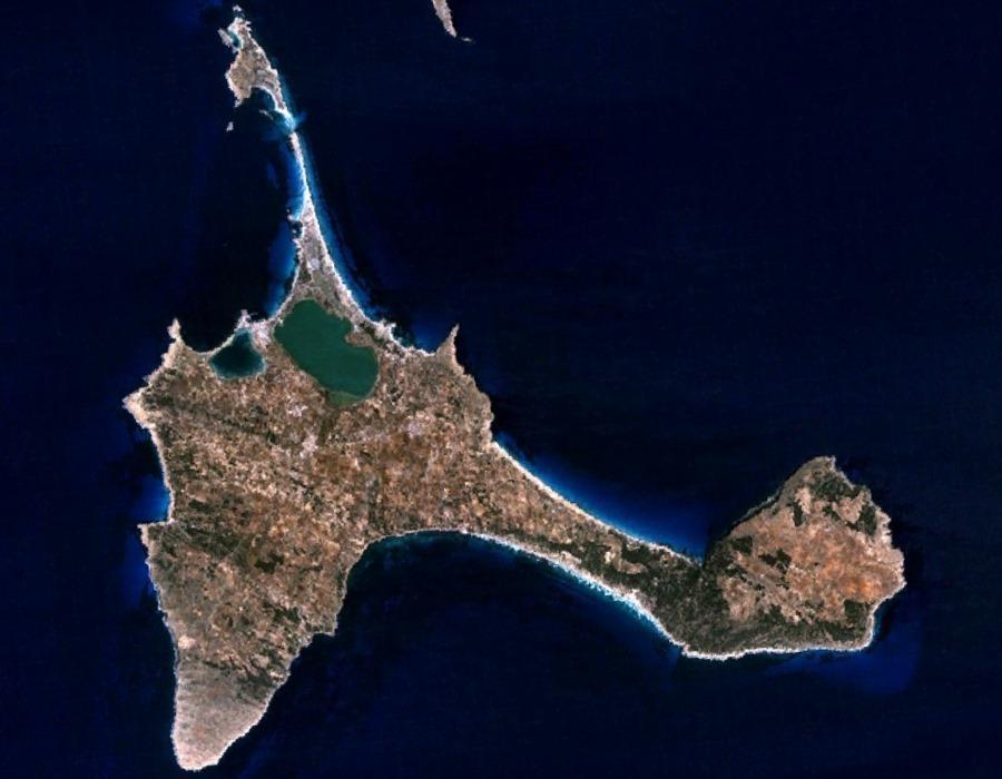 Formentera island (satellite view)